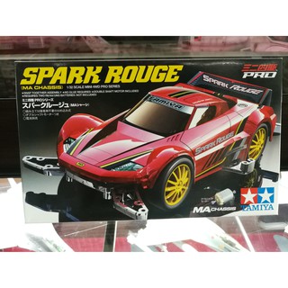 โมเดลรถมินิ4WD Tamiya Mini4WD 1/32 TA18642 Spark Rouge (MA Chassis)