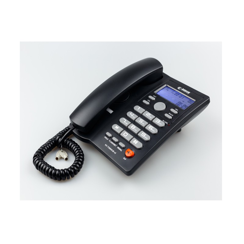 ภาพสินค้าโทรศัพท์โชว์เบอร์ KX-T3095 V2 สีดำ จากร้าน globalreach บน Shopee ภาพที่ 4