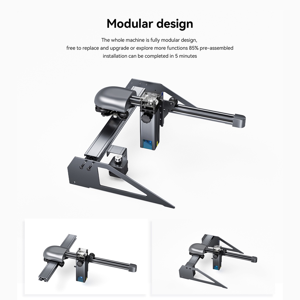 atomstack-p7-m40-5w-เครื่องแกะสลัก-เครื่องแกะสลักเลเซอร์-สามารถสลักพลาสติก-ไม้-สแตนเลส-laser-engraver