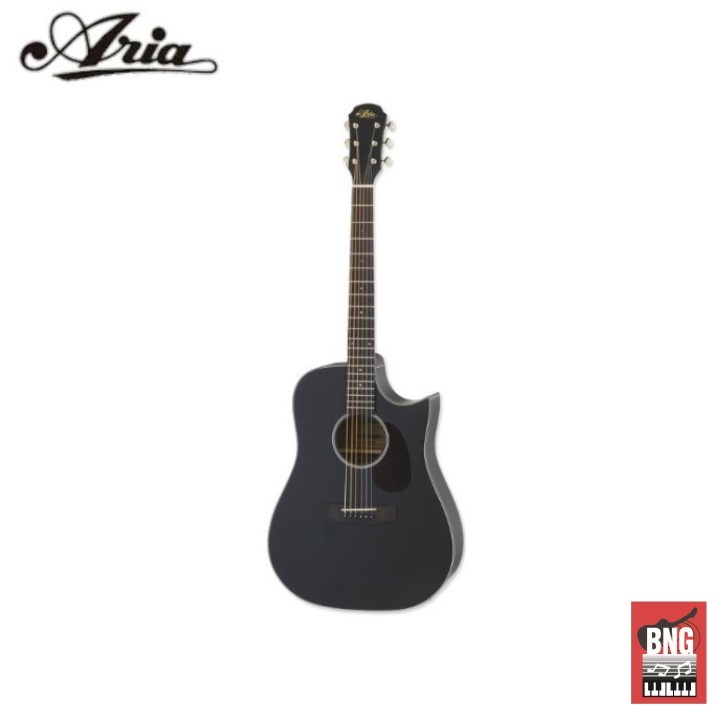 aria-111ce-mtbk-กีตาร์โปร่งไฟฟ้า-แอเรีย-acoustic-guitars