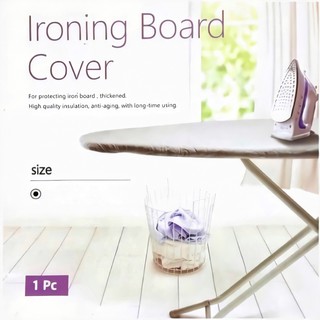 ภาพขนาดย่อของภาพหน้าปกสินค้าIroning Board Cover size 120x40cmผ้ารองรีดผ้า ผ้ารองรีดใหญ่ ผ้ารองรีด ผ้ารองรีดโต๊ะ แผ่นรองรีด ผ้าคลุมรองรีด T1121 จากร้าน waraporn_store บน Shopee