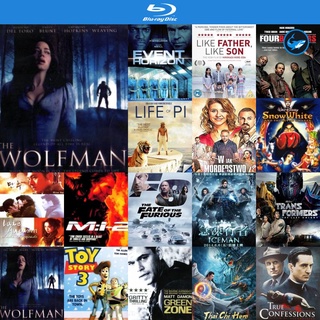 Bluray แผ่นบลูเรย์ The Wolfman มนุษย์หมาป่า ราชันย์อำมหิต หนังบลูเรย์ ใช้กับ เครื่องเล่นบลูเรย์ blu ray player บูเร