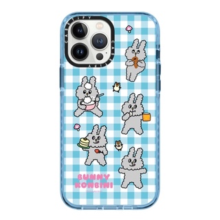 Casetify Snack Time by Bunny Konbini  13 Pro Max Impact Case Color: Sierra Blue [Pre-order]