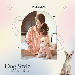Pajamas in Love ชุดนอนน้องหมา เสื้อหมา เสื้อแมว เสื้อคู่สัตว์เลี้ยง