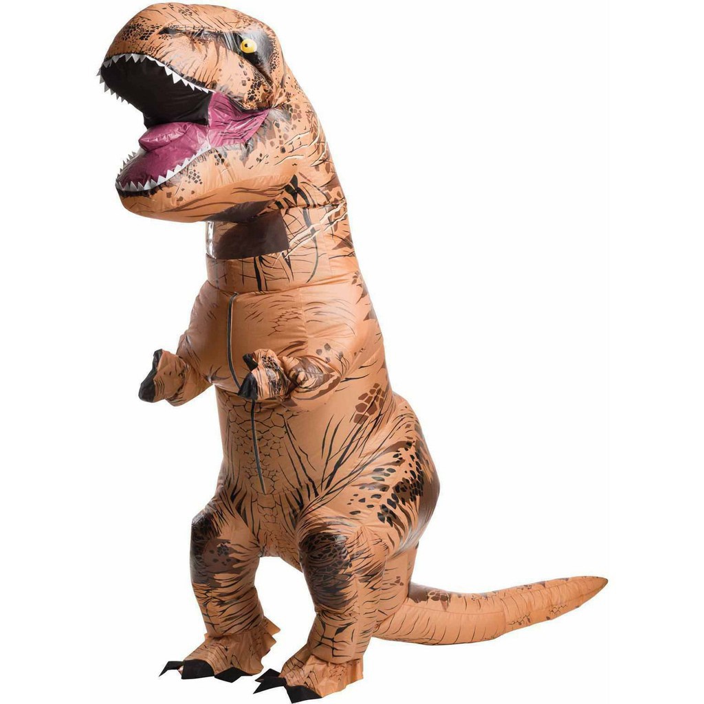 ภาพหน้าปกสินค้าชุดไดโนเสาร์ T Rex เติมลม สไตล์แฟนซี ชุดฮาโลวีน สำหรับผู้ใหญ่ จากร้าน longju.th บน Shopee