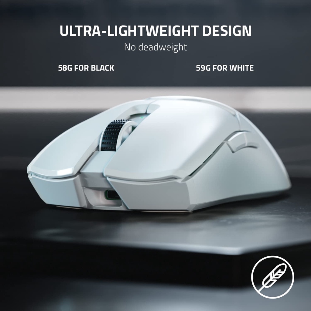 razer-viper-v2-pro-wireless-esports-mouse-white-เม้าส์เกมมิ่งไร้สาย-น้ำหนักเบา-สีขาว-ของแท้-ประกันศูนย์-2ปี