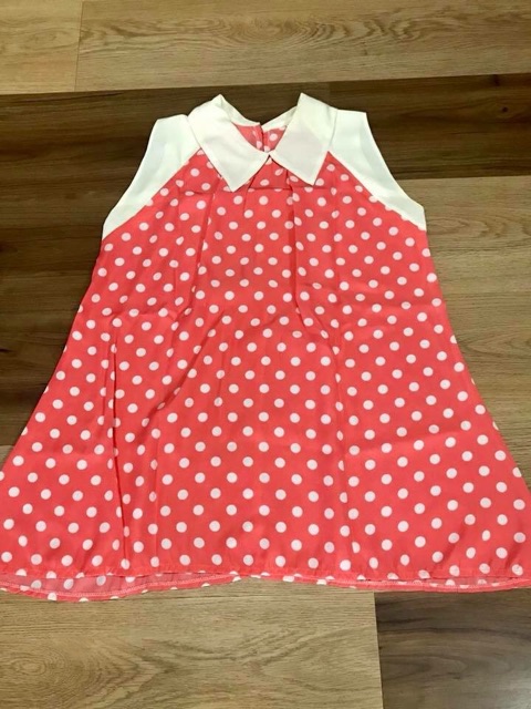 เสื้อสีชมพูจุดขาวสดใส-ลาย-polka-dot