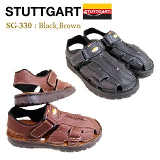 Stuttgart SG-330 รองเท้าหนังลำลองแบบรัดส้นสุภาพบุรุษ