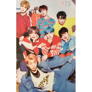 โปสเตอร์ วง ดนตรี BTS วงบีทีเอส วงเกาหลี โปสเตอร์ติดผนัง โปสเตอร์สวยๆ poster