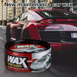 🔥Wax ของแท้ 💯% Wax เคลือบสีรถ แว๊กซ์ขี้ผึ้ง พร้อมคุณสมบัติกันน้ำ มีทุกสีรถ แถมฟรีฟองน้ำ (เงางามน้ำไม่เกาะ)