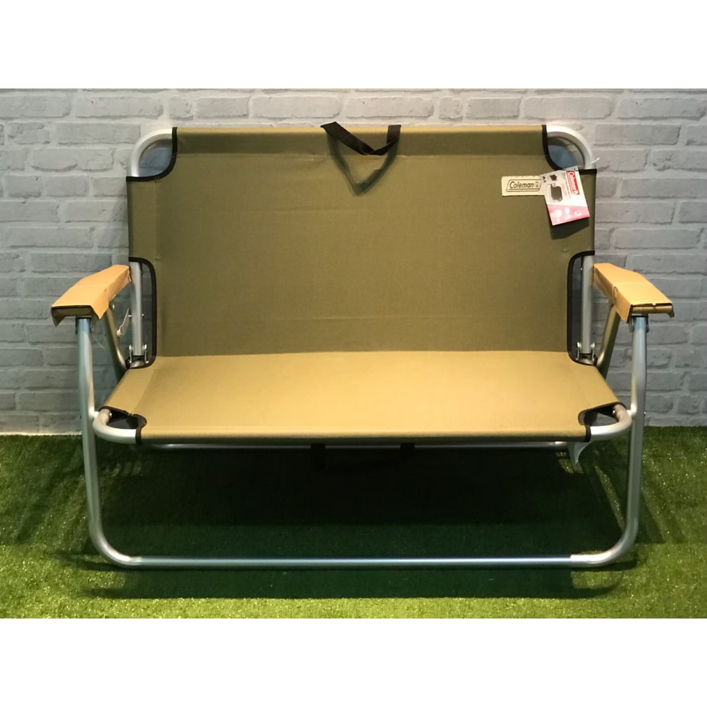 Coleman relax folding bench olive new arrivals