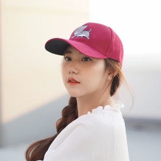 Maroon Cap หมวกแก๊ปสีแดงเลือดหมู ปักลายต่างๆ เลือกลายปักได้ ใส่ได้ทั้งชายและหญิง ปรับไซส์ได้