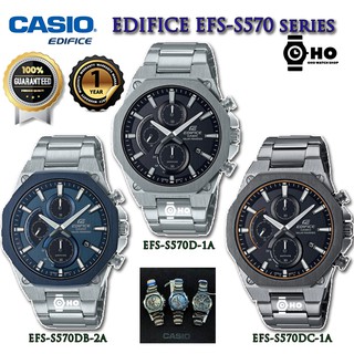 CASIO EDIFICEของแท้ EFS-S570D EFS-S570D-1,EFS-S570DB-2,EFS-S570DC-1 ประกันศูนย์ไทย 1 ปี