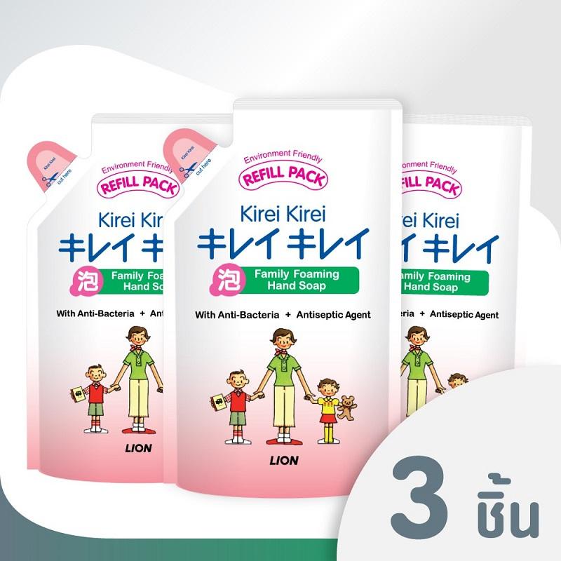 kirei-kirei-โฟมล้างมือ-คิเรอิ-คิเรอิ-กลิ่น-ออริจินัล-ชนิดถุงเติม-200-ml-3-ถุง