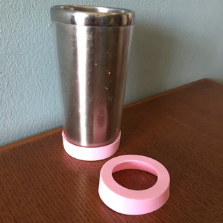 ยางรองก้นแก้วเก็บความเย็น 🌸 สีชมพู ซิลิโคนรองแก้ว เพิ่มความหนึบ และความงามให้แก้ว  20 oz.  ของคุณ