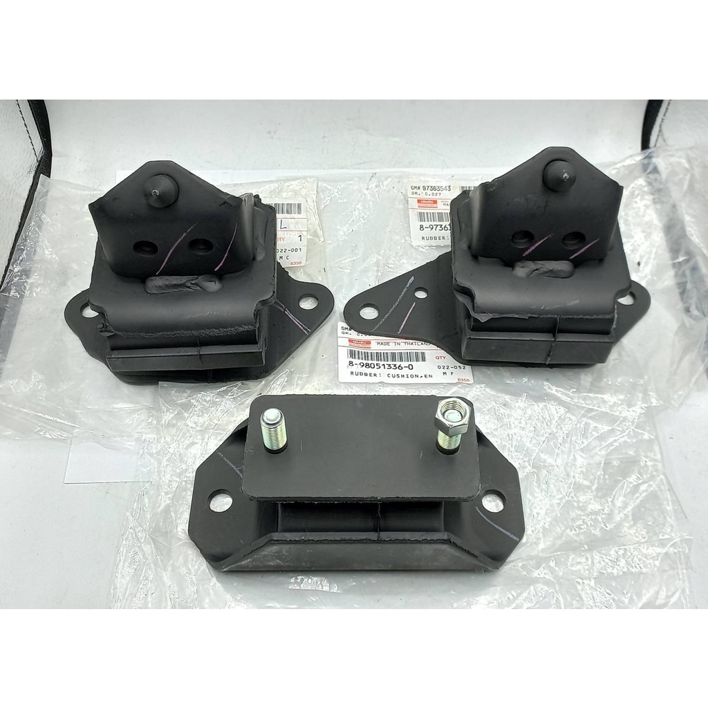 ยางแท่นเครื่อง-ยางแท่นเกียร์-สำหรับรถ-isuzu-d-max-ปี-2011-2019-เครื่อง-4jk-4jj-ของแท้เปลี่ยนแล้วเครื่องไม่สั่น