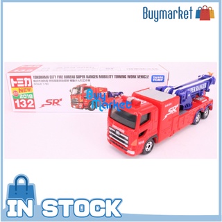 [ต้นฉบับ] Takara Tomy Tomica 132 Yokohama Fire Bureau Super Ranger Mobility Towing Diecast