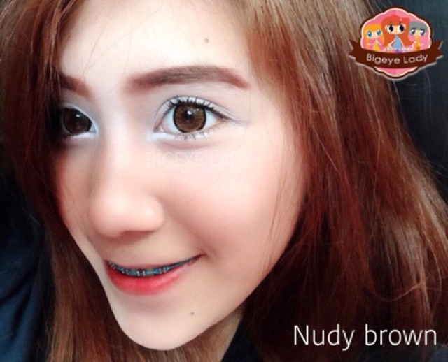 คอนแทคเลนส์-ขนาดบิ๊กอาย-brown-nudy-wink