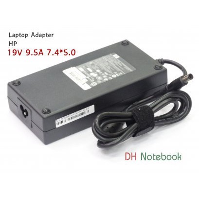 สายชาร์จ-อะแดปเตอร์โน๊ตบุ๊ค-hp-pavilion-dv7-elitebook-6930p-8530-compaq-6510-charger-adapter-19v-9-5a-180w-7-4-5-0