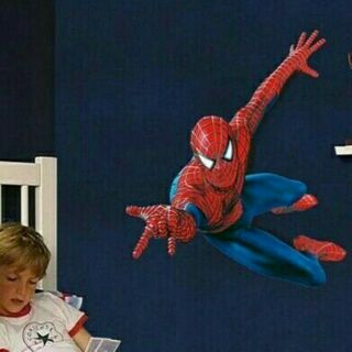 Sticker ติดผนัง 3D ลาย Spider Man