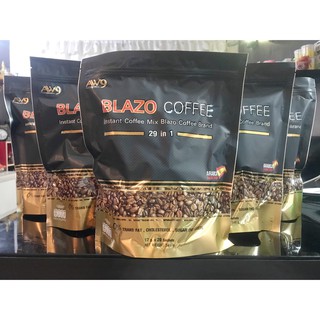 ภาพหน้าปกสินค้าBlazo Coffee  เบลโซ่ กาแฟเพื่อสุขภาพ Blazo Coffee 29 in 1 (1 ห่อ 20 ซอง 17 กรัม) จำนวน  5 ห่อ ที่เกี่ยวข้อง
