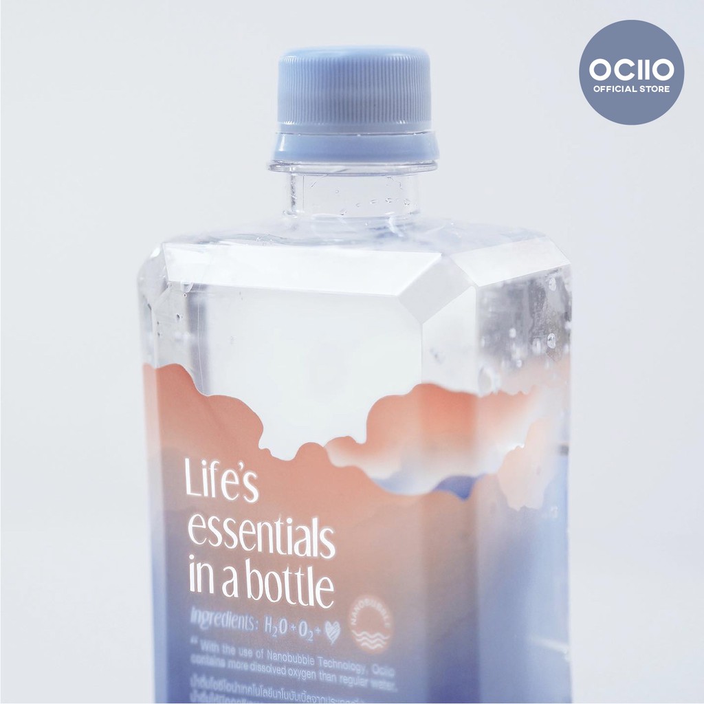 ภาพสินค้าโอซีโอ Ociio น้ำดื่มออกซิเจน รุ่น Lite 400 ml (แพ็ค12 ขวด) จากร้าน ociiowater บน Shopee ภาพที่ 2