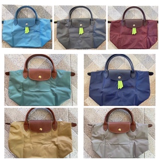 🎀 (สด-ผ่อน) กระเป๋า Longchamp new คอลเลคชั่น Size S Short Le pliage GREEN และสีชน Shop