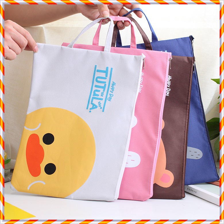 กระเป๋าเอกสาร-ขนาด-a4-ลายการ์ตูน