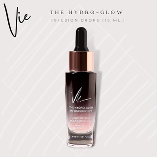 &lt;ส่งฟรี&gt; Vie The Hydro-Glow Infusion Drops 15 ml. บำรุงผิวกระจ่างใส จึดด่างดำ ฝ้า กระ