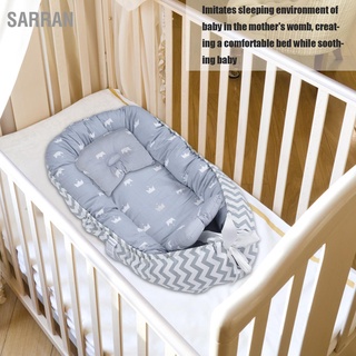 Sarran ที่นอนเด็กทารก แบบพกพา ระบายอากาศ ของขวัญ สําหรับงีบหลับ