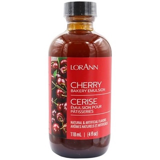 LORANN Cherry Emulsion 4 Oz. กลิ่นเชอรี่ (118 ml) (06-7583-03)