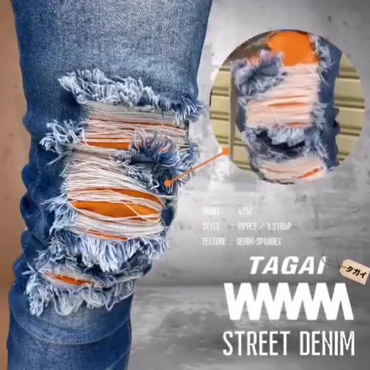 holdem-denim-style-กางเกงยีนส์ฟอกขาด-งานพรีเมี่ยม