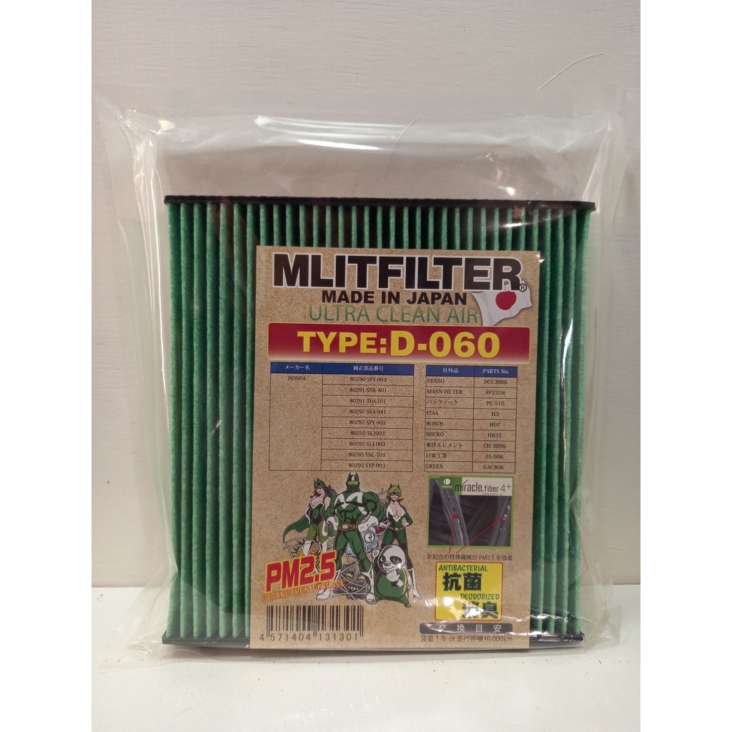 mlitfilter-กรองแอร์รถยนต์ตัวแรงที่ใช้งานอยู่ทั่วโลก-honda