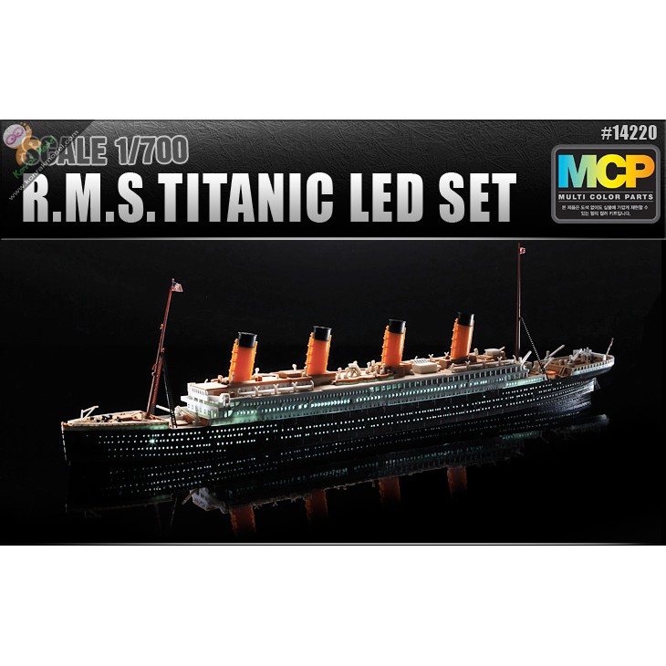 ราคาและรีวิวAcademy 14220 R.M.S. TITANIC LED SET