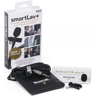 RODE SMARTLAV+ LAVALIER MICROPHONE ไมค์ติดสมาร์ทโฟน ไมค์อัดเสียง (รับประกันศูนย์ 1 ปี)