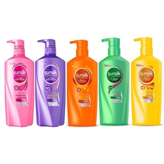 แพ็คคู่ (1+1) SUNSILK ซันซิลแชมพูหัวปั้ม ขนาด 425 มล แชมพู+แชมพู