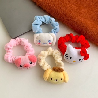 scrunchie 🍅 ยางรัดผมลายการ์ตูนน่ารักๆ พร้อมส่งน้า