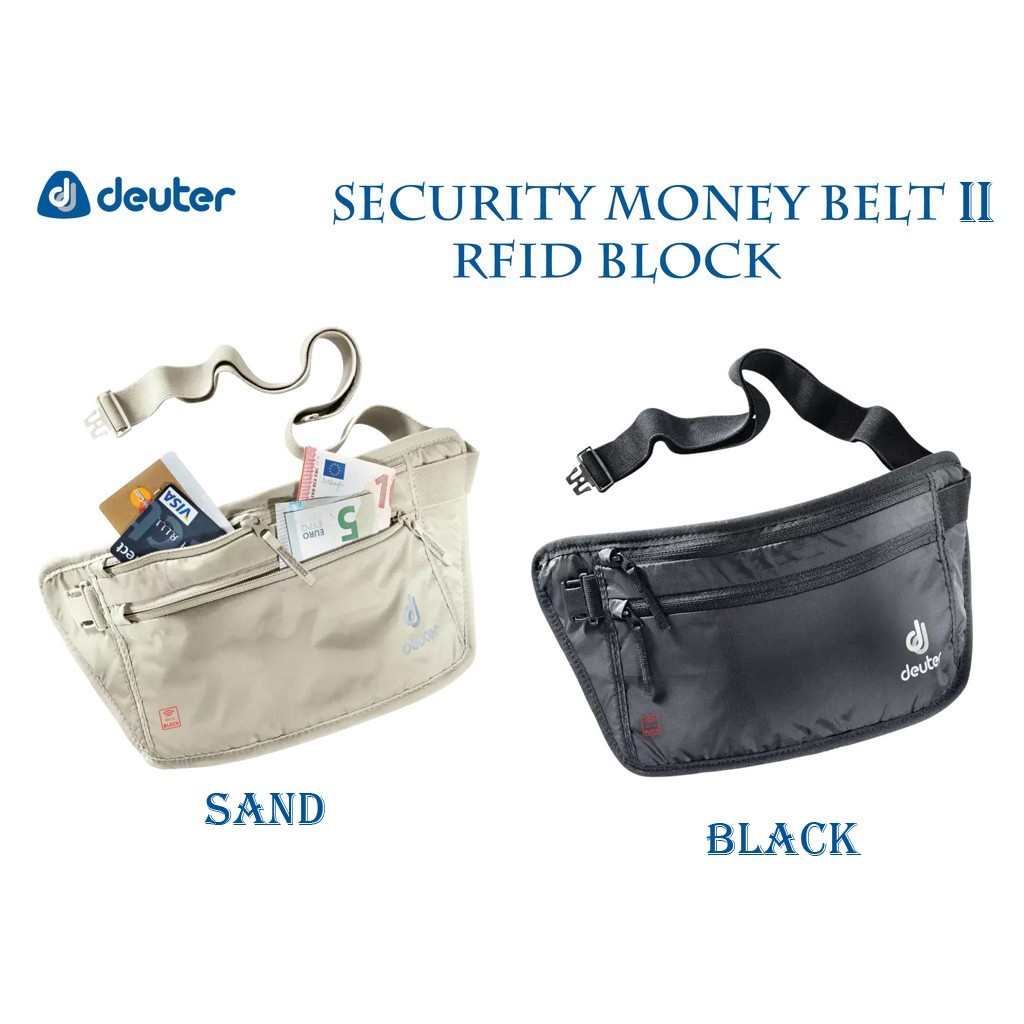 Deuter Security Money Belt Argos Riñonera Viaje Cinturón De Dinero