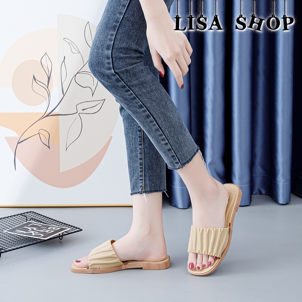 ภาพสินค้ารองเท้าแตะแฟชั่นเกาหลี รองเท้าแตะผู้หญิง นุ่ม วัสดุยางอย่างดี แข็งแรง ทนทาน น้ำหนักเบา T30 จากร้าน lisacny บน Shopee ภาพที่ 5