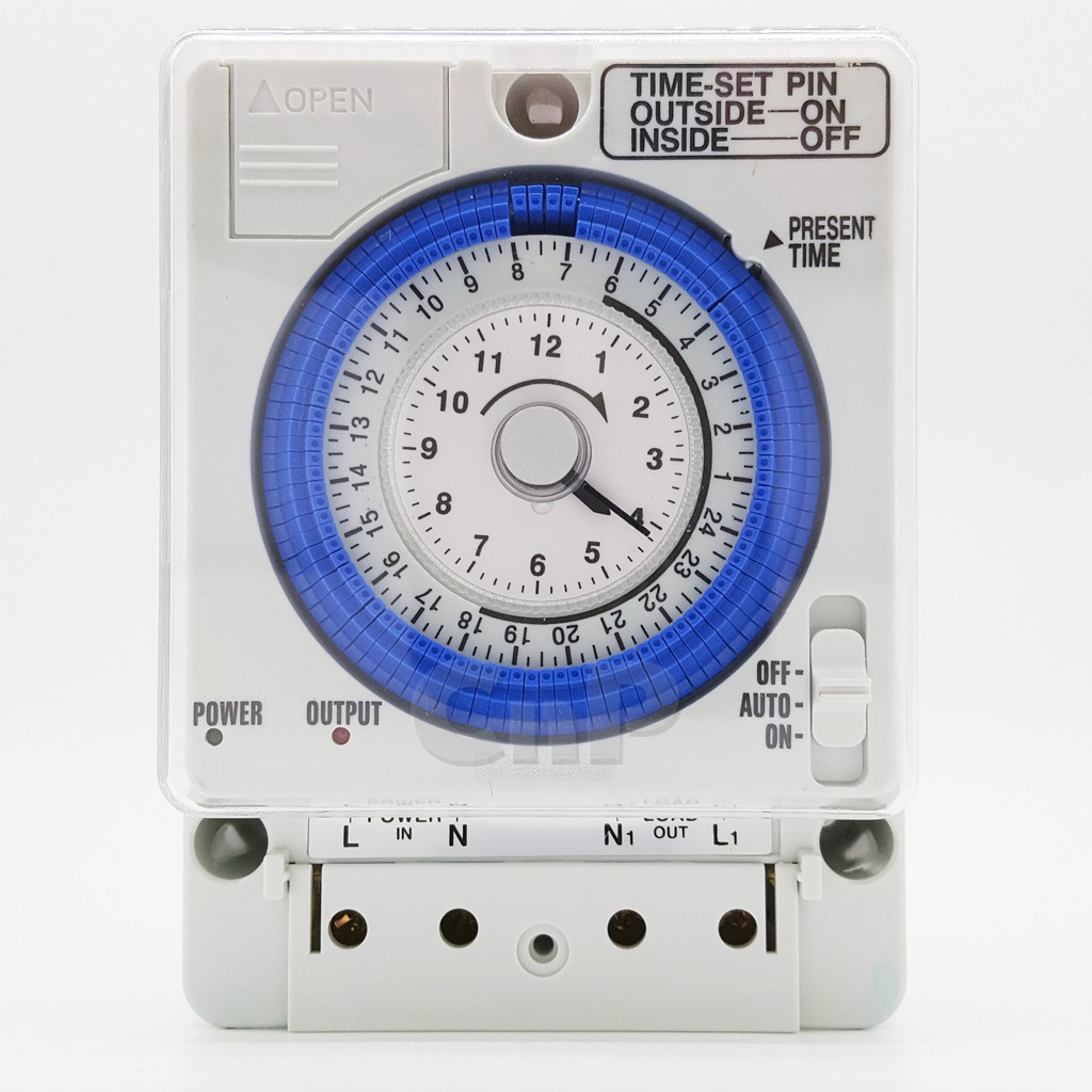 ภาพหน้าปกสินค้าHaCO ไทม์เมอร์ นาฬิกาตั้งเวลามีแบตเตอร์รี่สำรองไฟ (Timer Switch) รุ่น TM-B20 จากร้าน cnp_electric บน Shopee