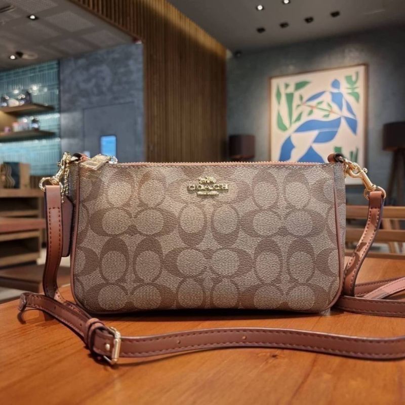 COACH F58321 TOP HANDLE POUCH Shopee Thailand