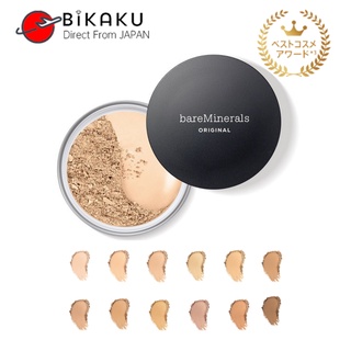 🇯🇵【Direct from Japan】Bareminerals แบร์มิเนอรัล original Foundation SPF15 PA 8G 12colors Foundation full coverage beauty makeup non-chemical prescription.