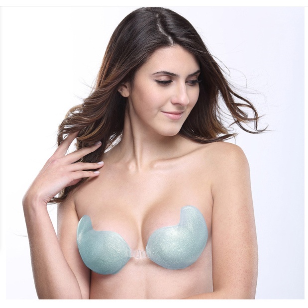 สินค้าพร้อมส่งจากไทย-angle-bra-n646-บราปีกนก-กาวแน่น-สีพาสเทล-มีกากเพชรวิ๊ง-วิ๊ง-น่ารัก