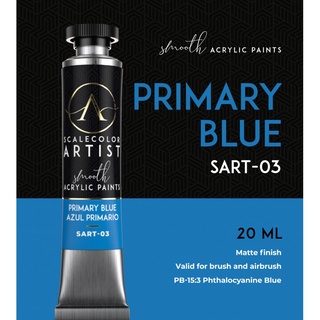 PRIMARY BLUE สีโมเดลเกรดพรีเมี่ยม Scale 75