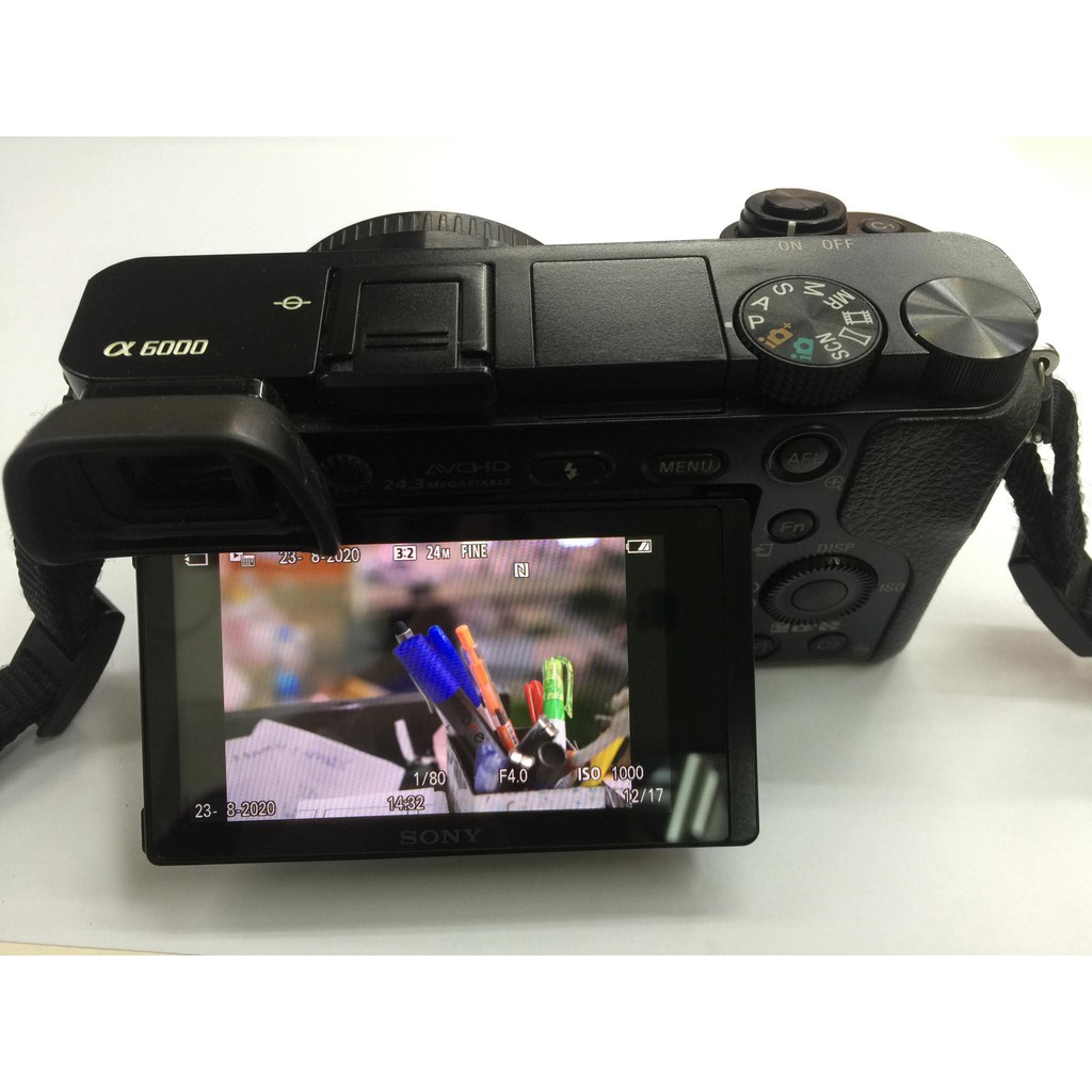 sony-a6000-black-wifi-built-in-vdo-full-hd-สุดยอด-กล้องดิจิตอล-น่าใช้-มือสอง-คัดคุณภาพมีประกัน-จอพับได้-free-32g