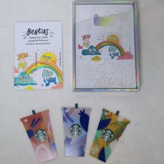 2019 Starbucks card Thailand &​China "Besties" You and Me, Me and You.