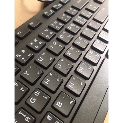 ภาพหน้าปกสินค้าKEYBOARD (คีย์บอร์ด) DELL MULTIMEDIA-KB216 (THAI) (BLACK) / Micropack K203 USB Keyboard (รับประกันศูยน์ 1 ปี)