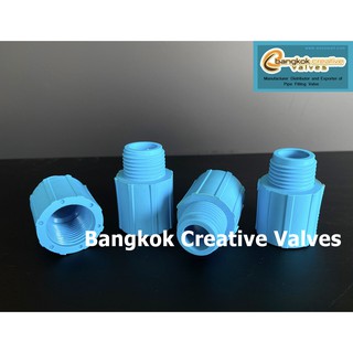 ภาพหน้าปกสินค้าข้อต่อPVC เกลียวนอกและเกลียวใน (ผม) ที่เกี่ยวข้อง