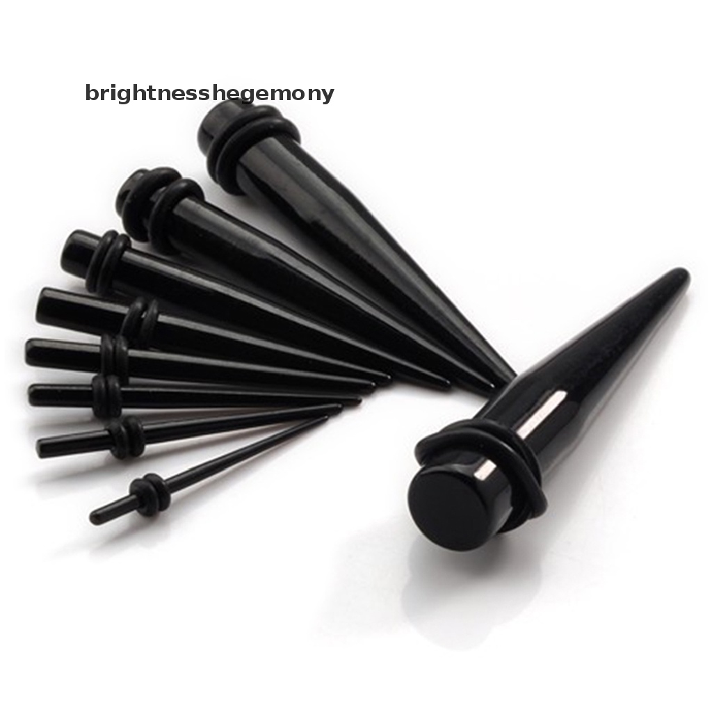 bgth-2pcs-ear-stretching-kit-00g-16g-tapers-plug-tunnel-stretcher-black-vary