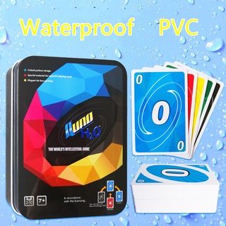 ภาพหน้าปกสินค้า🔥ส่งไวจากไทย🔥อูโน 112pcs UNO เกมกระดาน PVC กันน้ำกล่องเหล็ก กันน้ำ ที่เกี่ยวข้อง